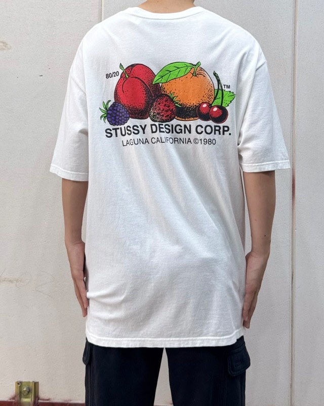 10’s stussy Design Tee “Fresh Fruit”【下北沢店】