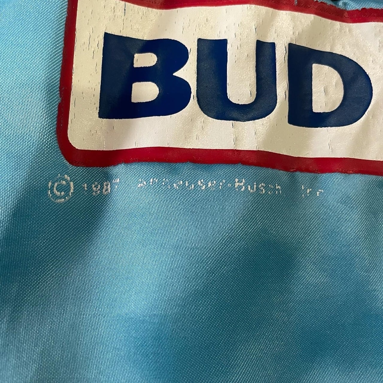 80s BUD LIGHT spuds mackenzie nylon blouson | What