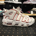 NIKE AIR MORE UPTEMPO "WHITE/VARSITY RED" (2021) US8.5/26.5cm
