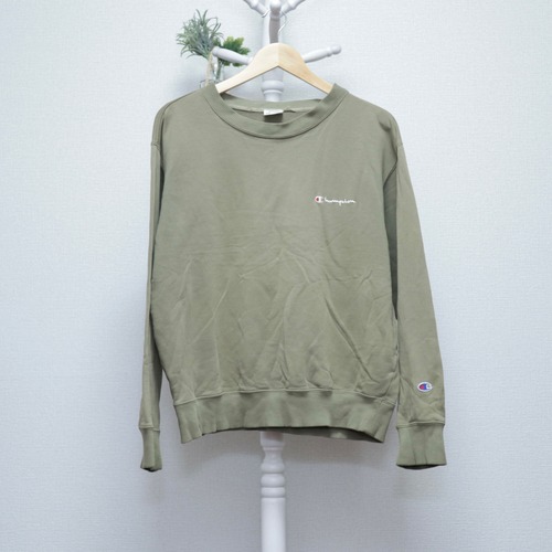 Champion One Point Sweat Shirt Light Khaki