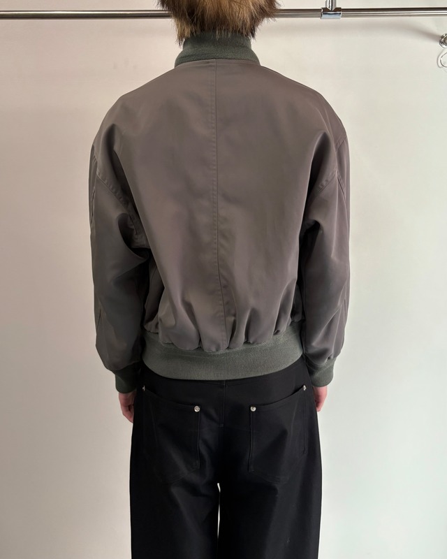 【CALVIN KLEIN】minimal bomber jacket