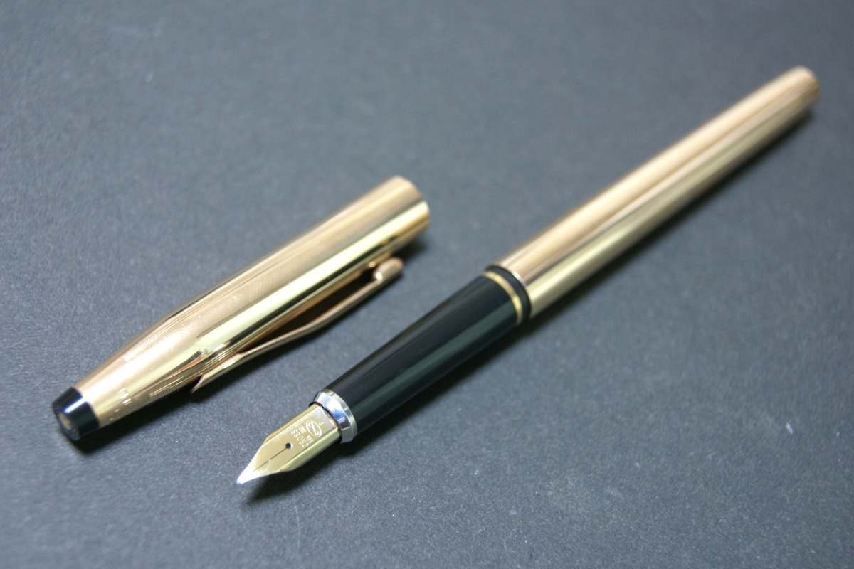 80s クロス クラシックセンチュリー Cross Classic Century 細字 14k 01082 川口明弘の調整万年筆