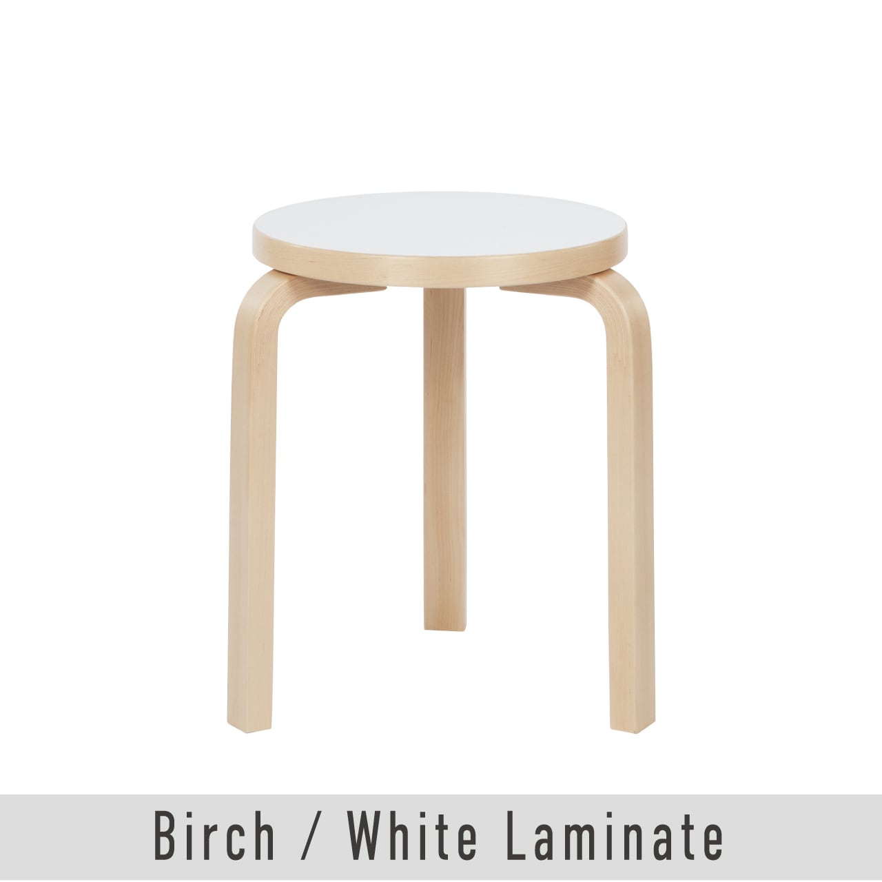 スツール 60 / ホワイト ラミネート / Stool 60 / white laminate