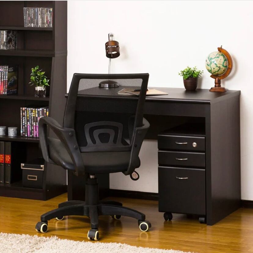 フェイバーデスク#90#鍵付（ブラウン／ナチュラル） | nandnoffice