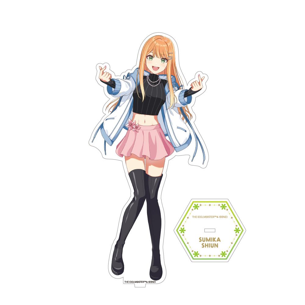 学園アイドルマスター　BIGアクリルスタンド　紫雲清夏　wild tune 学園アイドルマスター BIG描き下ろしアクリルスタンド_紫雲清夏