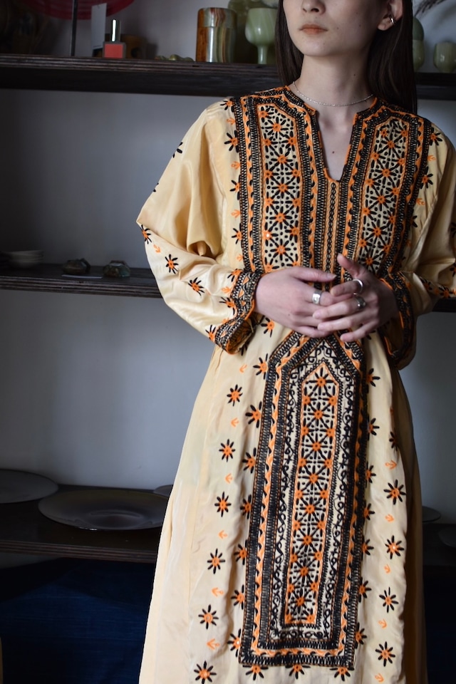 1970-80s Baluchistan embroidery dress
