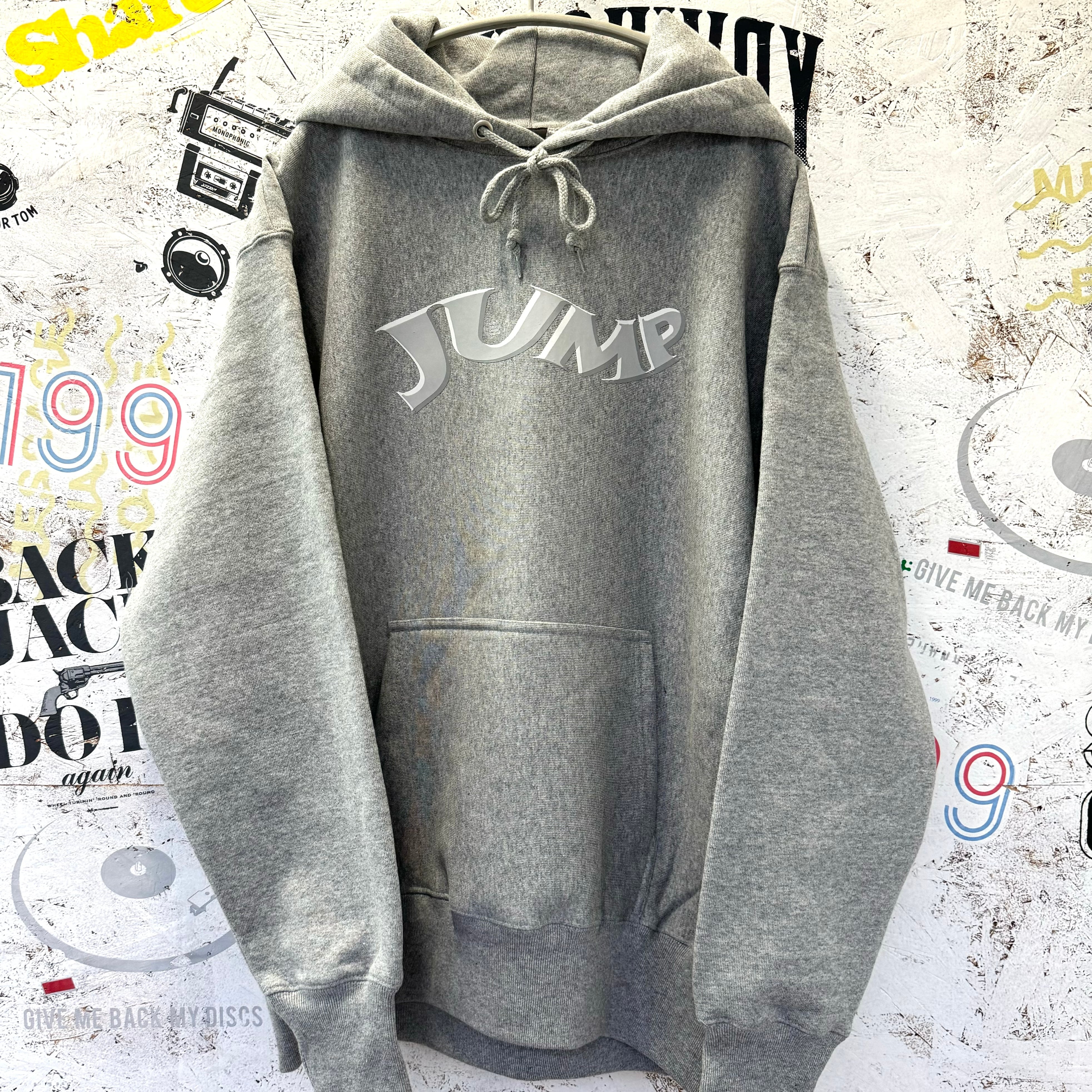 JUNP プルオーバーパーカー（ミックススグレー）