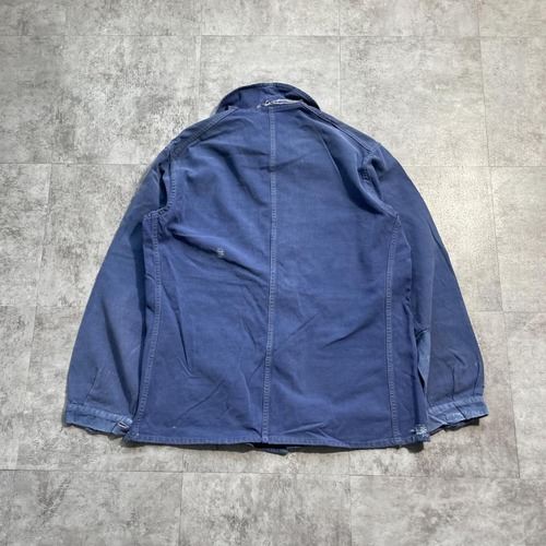 40-50s Le Très Solide 刺繍タグ フレンチワークジャケット 詳細写真5