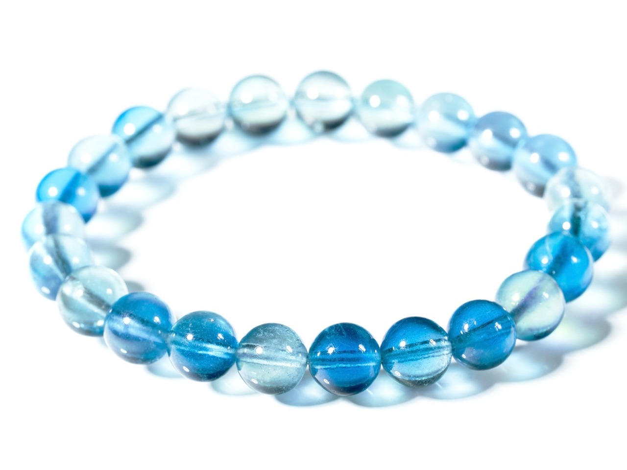 No.2462-1 アクアマリンブレスレット