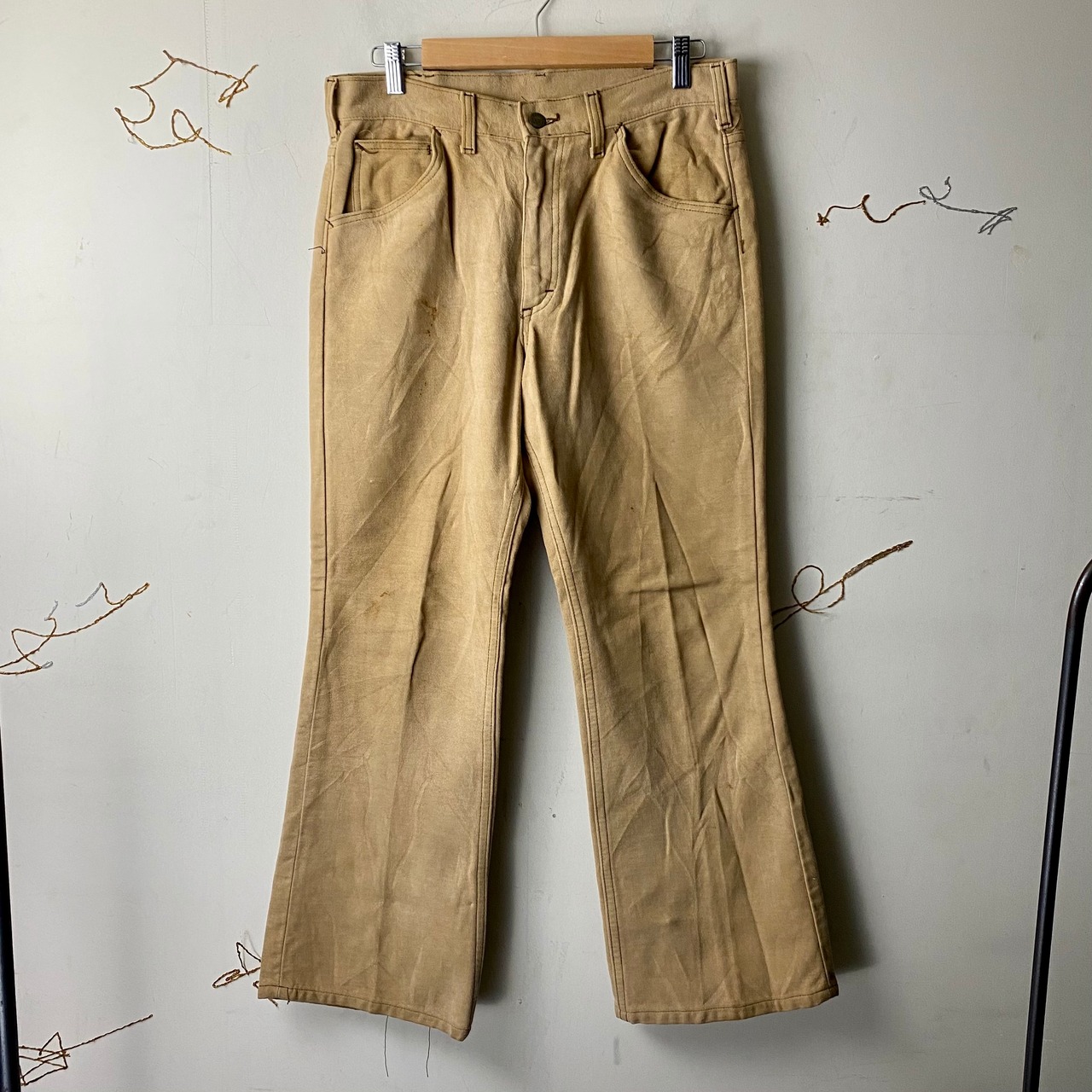 vintage 1970’s LEE fake suede pants