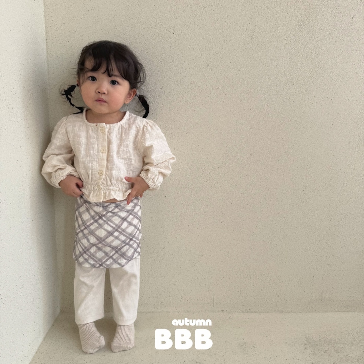 韓国子供服 / 26Autumn / 〖取寄〗BBB / ミディキュロットスカート / ユニセックス / キッズ服 *XXS~XL*