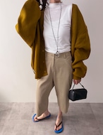 【新作5%OFF・3日間】Over-fit Cotton Cardigan_4colors