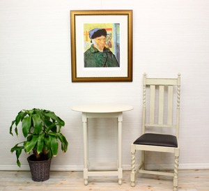 ゴッホ 絵画「包帯をした自画像」額縁4色選択可能 作品証明書 展示用フック 限定エディション付複製画 ジークレ