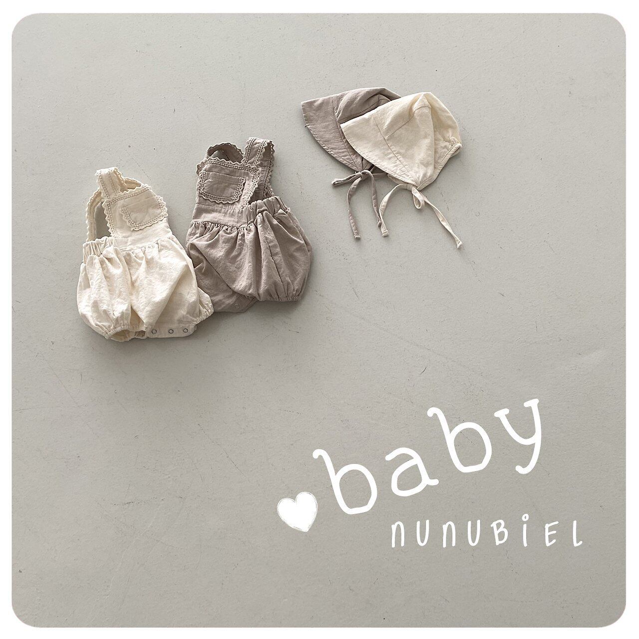 〘予約〙nunubiel / milga romper & bonnet