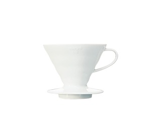 【努力特価】HARIO(ハリオ) V60 透過ドリッパー 02 セラミック ホワイト 1~4杯用 コーヒー ハンドドリップ 日本製 VDCR-02-W