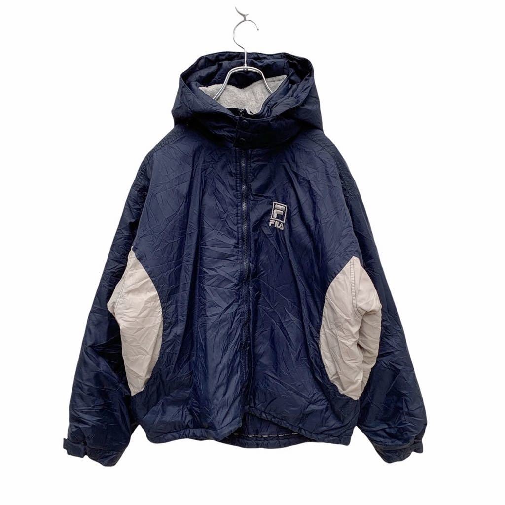 FILA 中綿 ナイロンジャケット XLサイズ フィラ ビッグサイズ