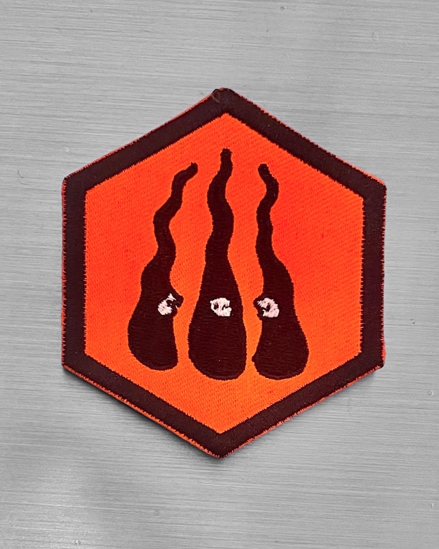 embroidered patch〈3POFU’s〉