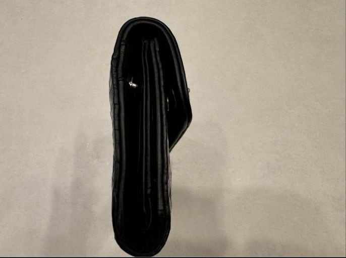 クロムハーツ ウェーブ CHROME HEARTS クロムハーツ ダガーウォレット ウェーブ シルバー 財布