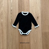 韓国子供服 / 26Autumn / 〖取寄〗Brodyjane / ココフリルベビースーツ / ベビー服 / 赤ちゃん服 / ロンパース *S/M*