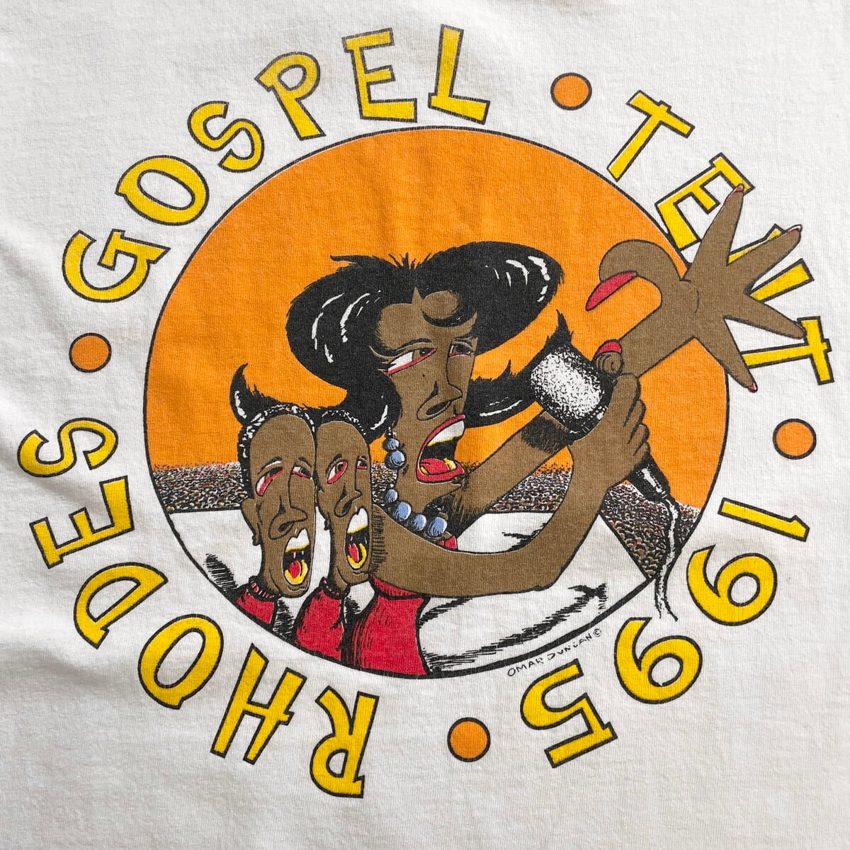 90年代 USA製 RHODES GOSPEL TENT ゴスペル フェスティバル アート