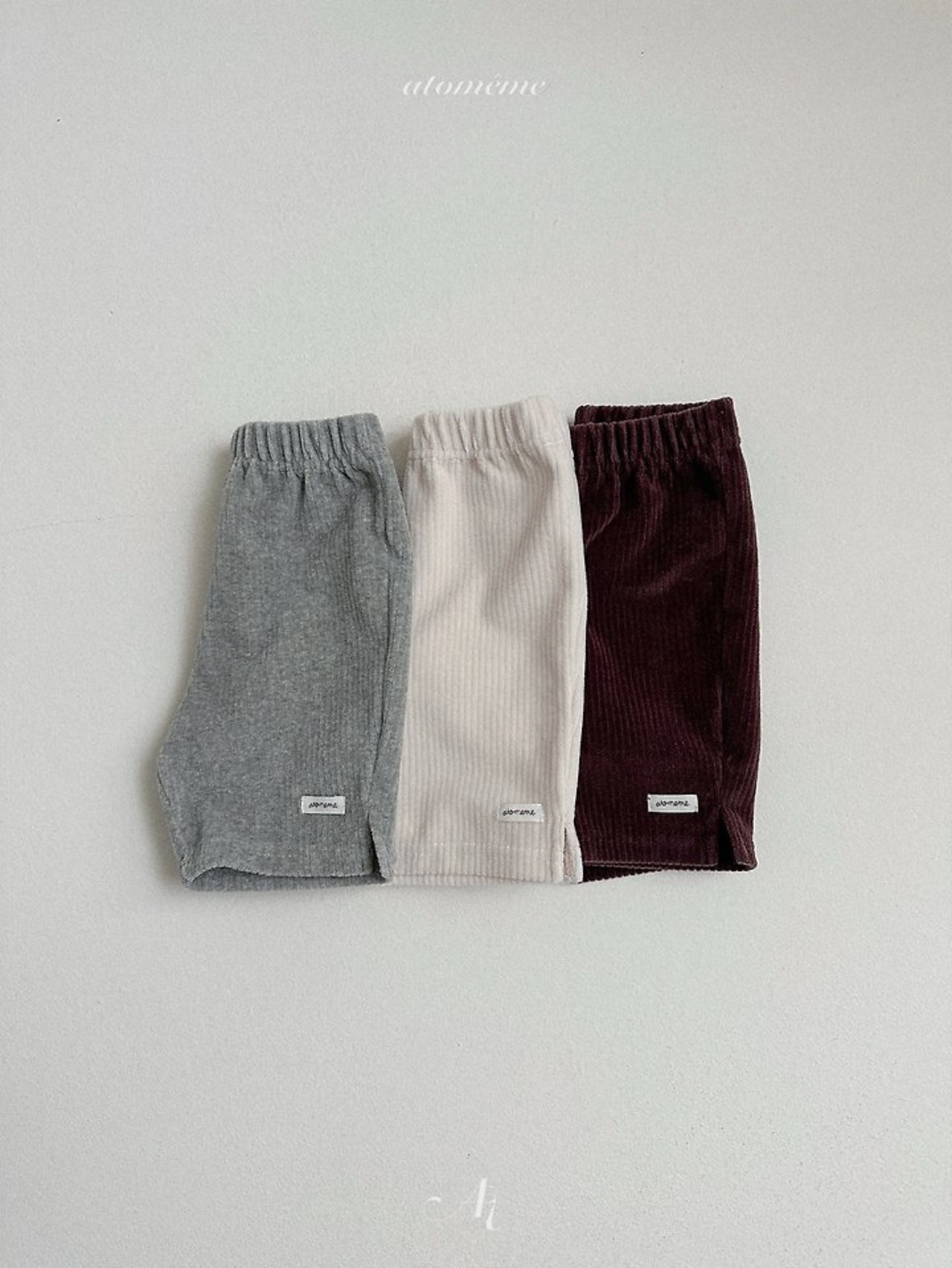 韓国子供服 / Atomeme / 26Autumn / Velour Pants / 秋服 *S~XL*