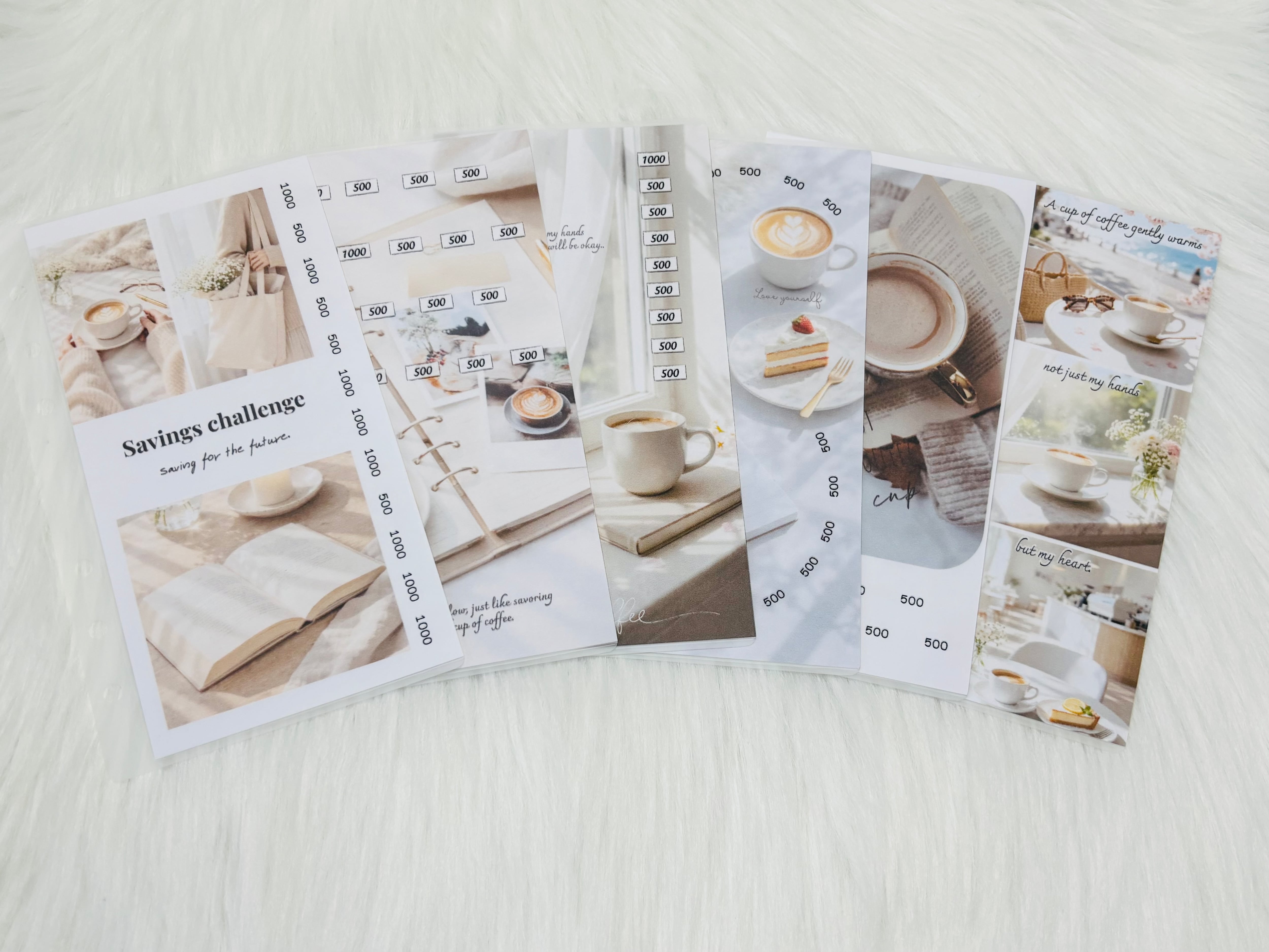 Coffee time - 6 pieces set saving pocket | 未来の億万長者