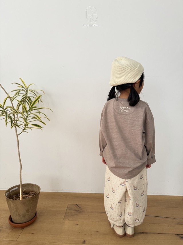 【予約】lovin' pony tail pants