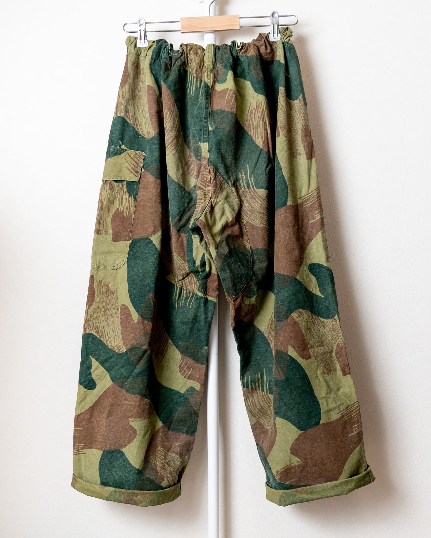 USED】Belgian Army 50's Brushstroke Camouflage Trousers 実物