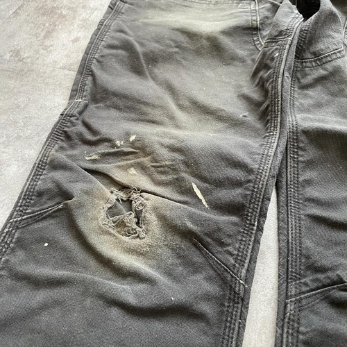 ブラック ダブルニー Carhartt 103340 34×30 詳細写真15
