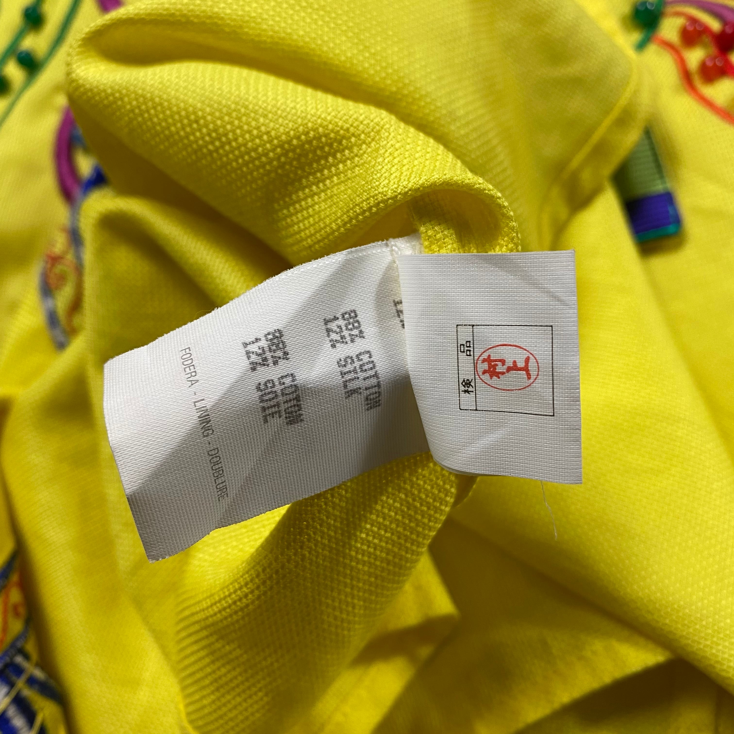 GIANNI VERSACE silk switching decorative shirt | NOIR ONLINE