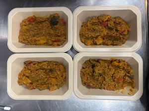 10種類のお野菜のドライカレー2食分✖️4個セット送料込み