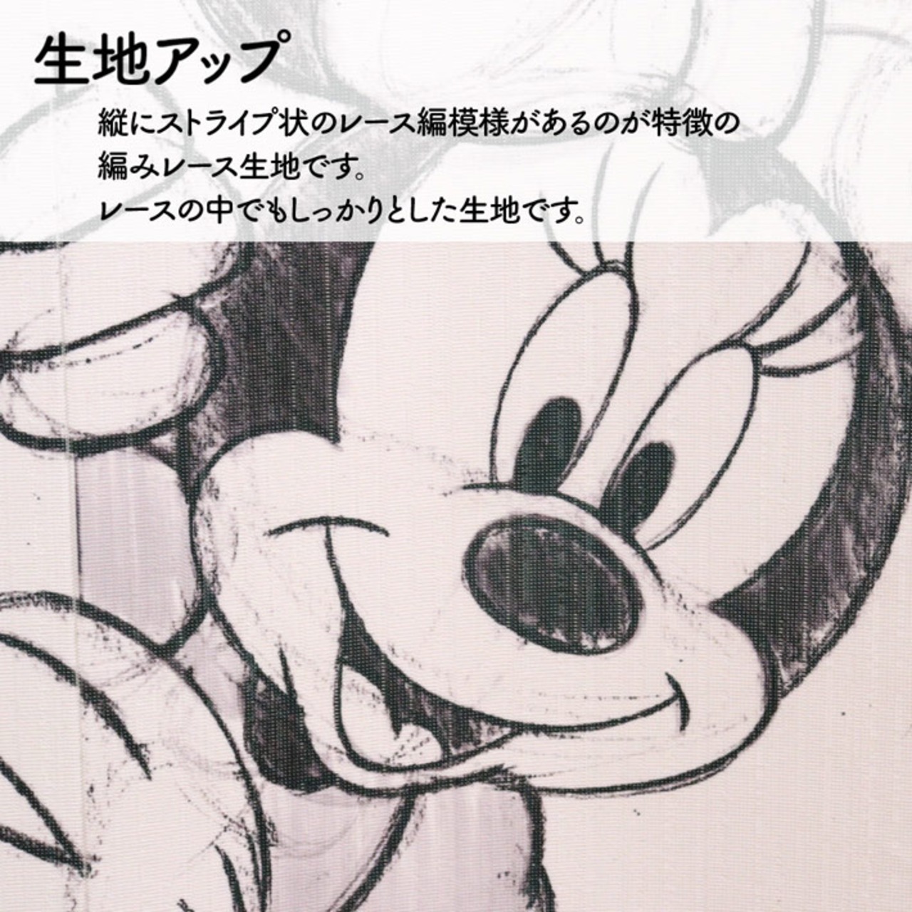 【受注生産】のれん ディズニー クロッキー 幅85×丈90cm　21603/21604