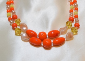 VINTAGE beads necklace