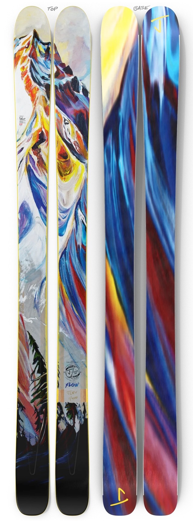 【予約特典つき】J skis NEW ホットショット「フロウ」Hayley Stewart x Jコラボ限定版スキー