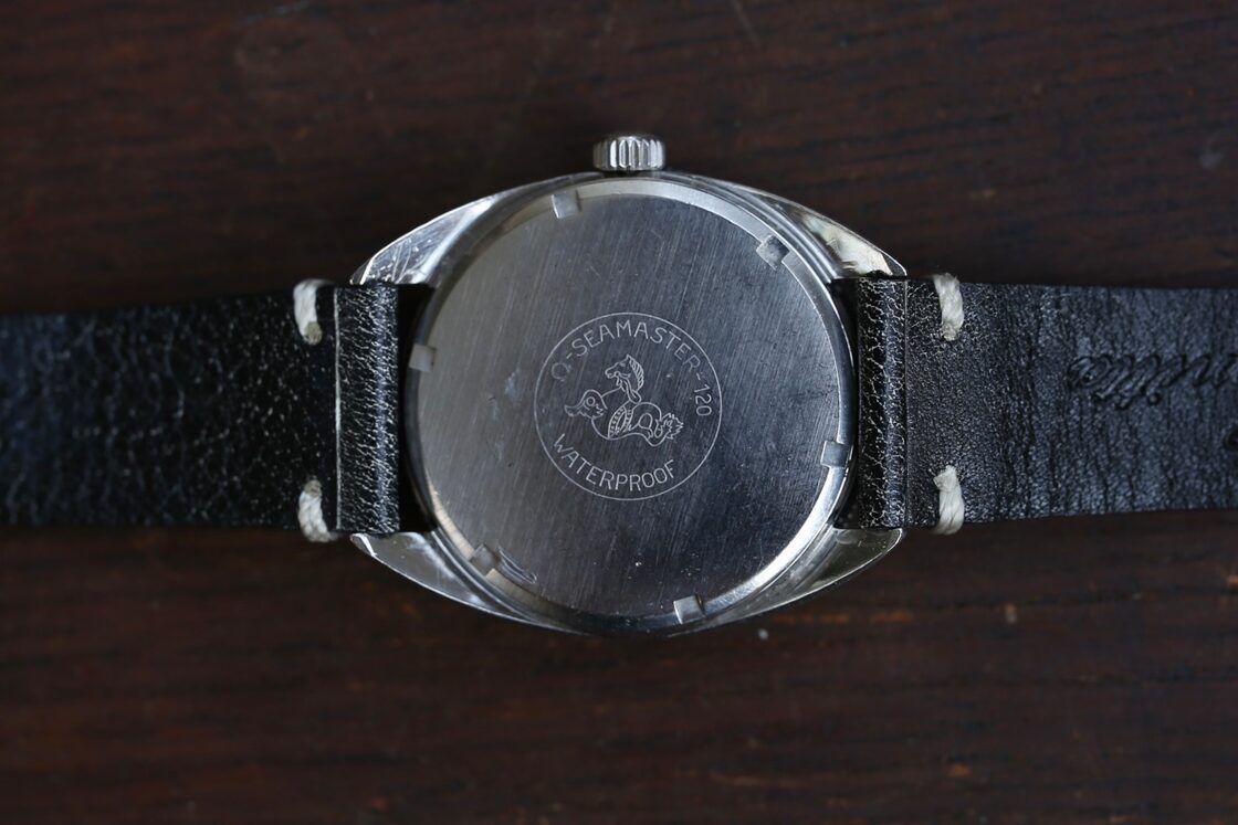 OMEGA】1969年製 オメガ シーマスター120 フルサイズ 黒文字盤 