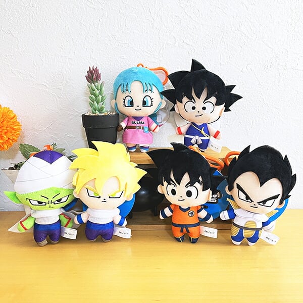 ドラゴンボール ブルマ プラフックchibiぬいぐるみ マスコット