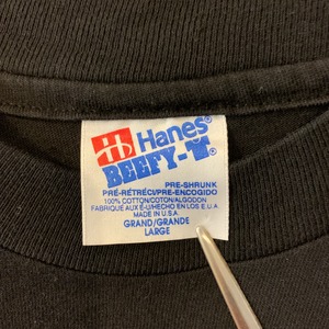 【HANES】美品 90s USA製 ビンテージ Tシャツ  L アメリカ古着