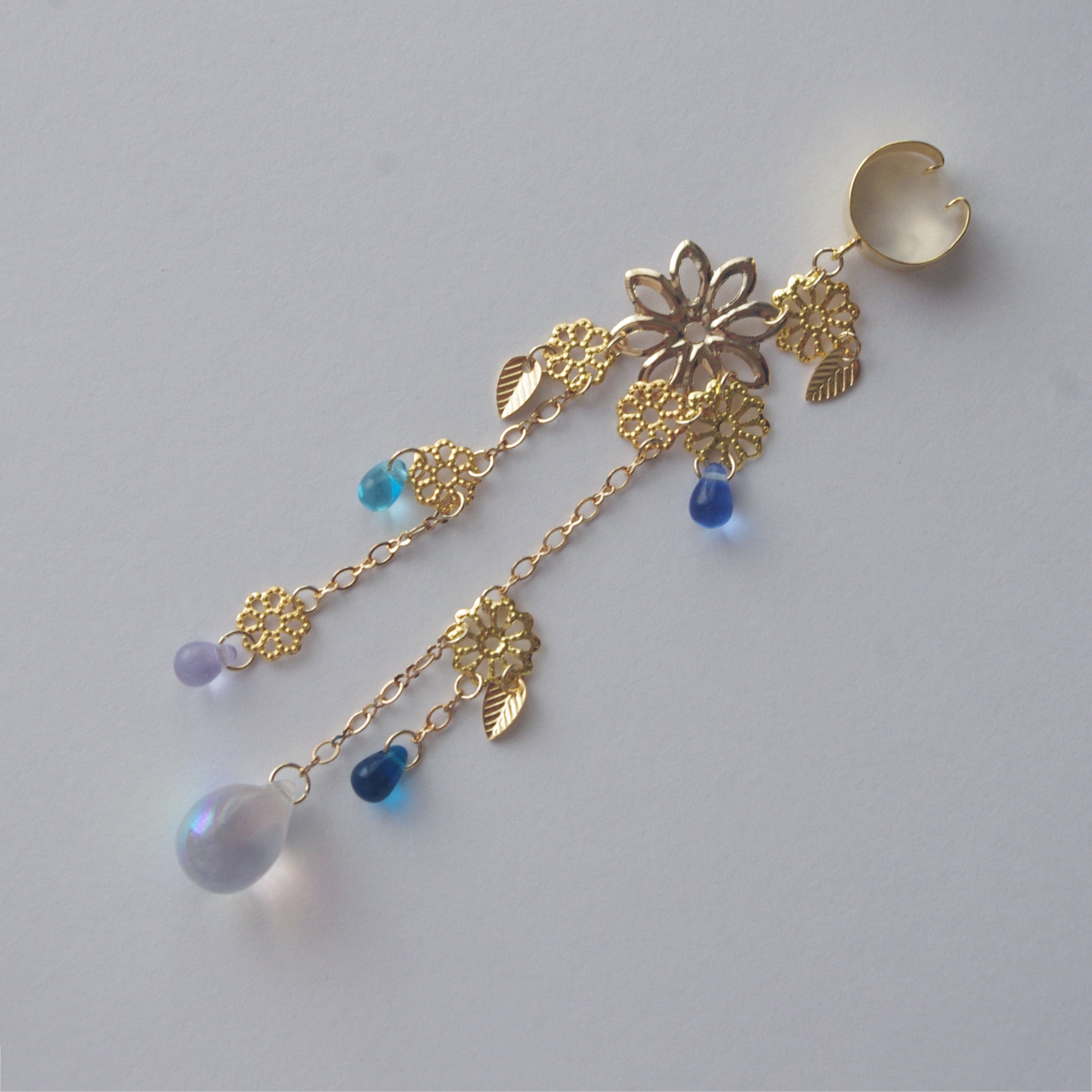 かたっぽイヤーカフ「たんたんと冷ゆ」