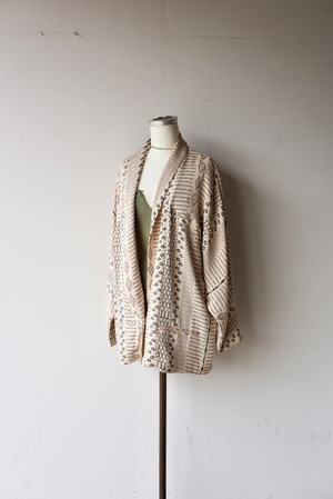 【monoya】pattern jacket