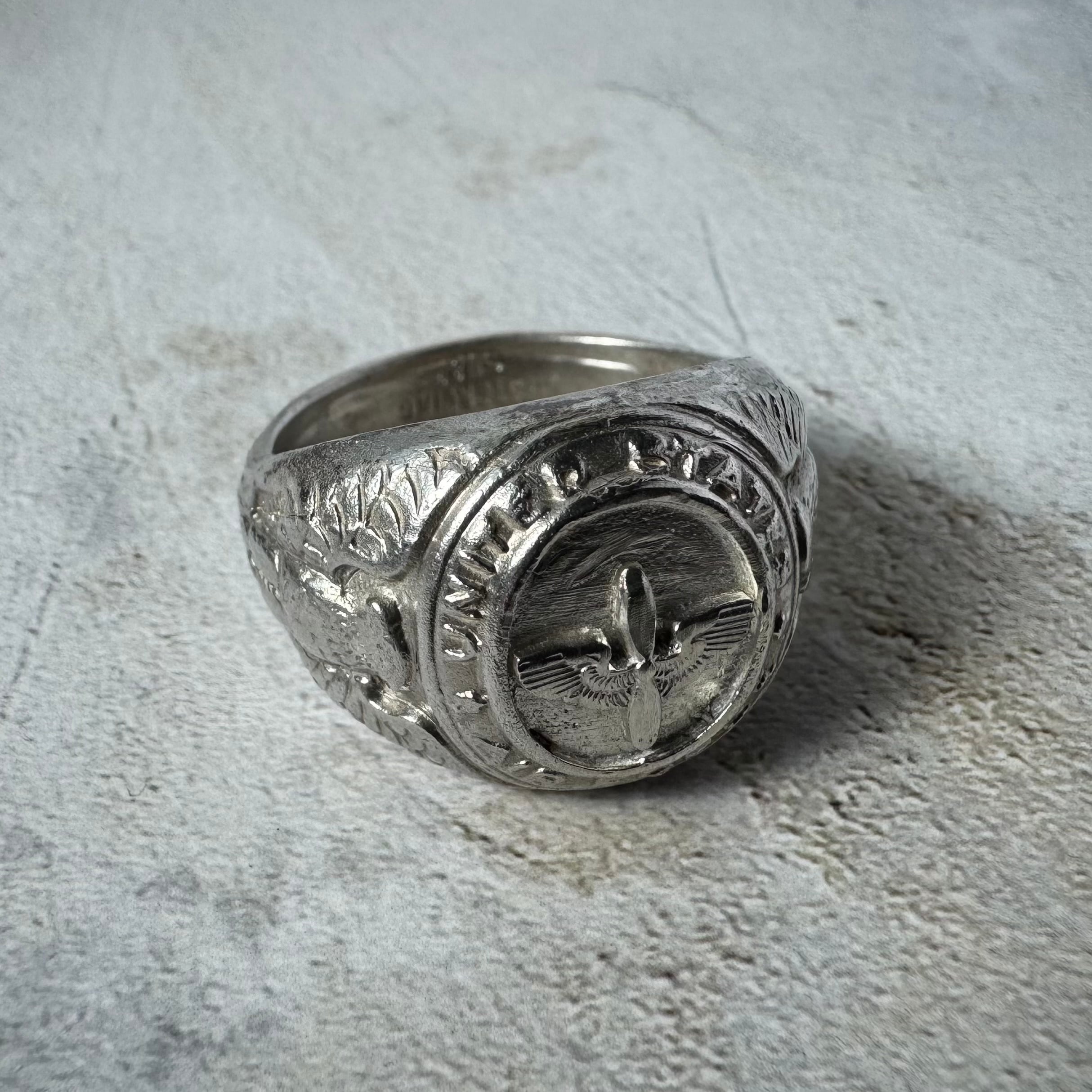 【DROP#2】Vintage USAF Military Ring Silver925 Size22 Made in USA