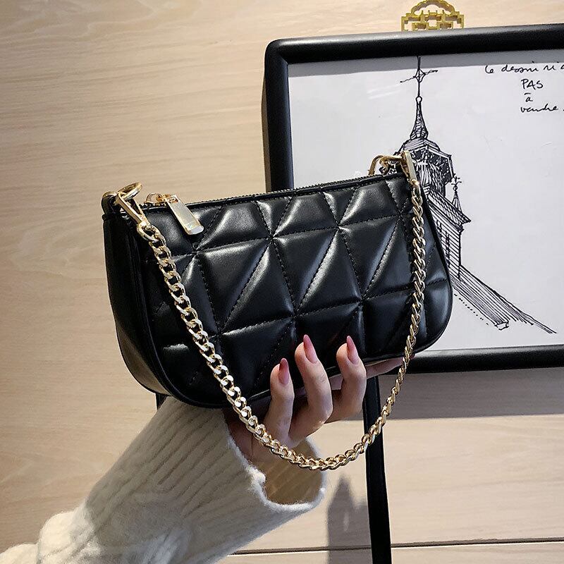 スモールバッグメス2020新しいトレンディなオールマッチテクスチャー菱形チェーンバッグイン人気のメッセンジャーバッグ今年 Tiancai_Wing_Bag11025636327