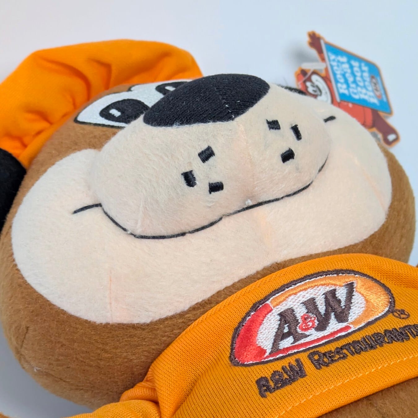 ☆DEADSTOCK / VINTAGE2000年代初期〜☆【 A&W（エンダー）ルーティ ベアー 】プラッシュトイ / ぬいぐるみ 〚アメリカン雑貨 アメトイ〛