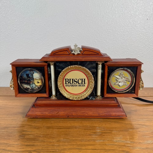 #1750 ビンテージ Busch ビールサイン ライト  照明