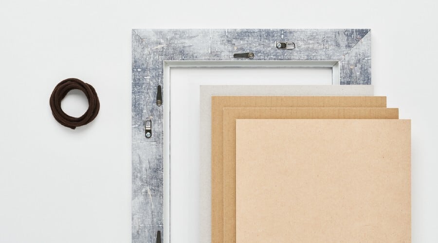 F007】Vintage / グレー / ポスターフレーム | ポスター屋さんismirai