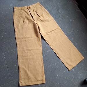 デッドストック イタリア製 リネンパンツ used [104030]