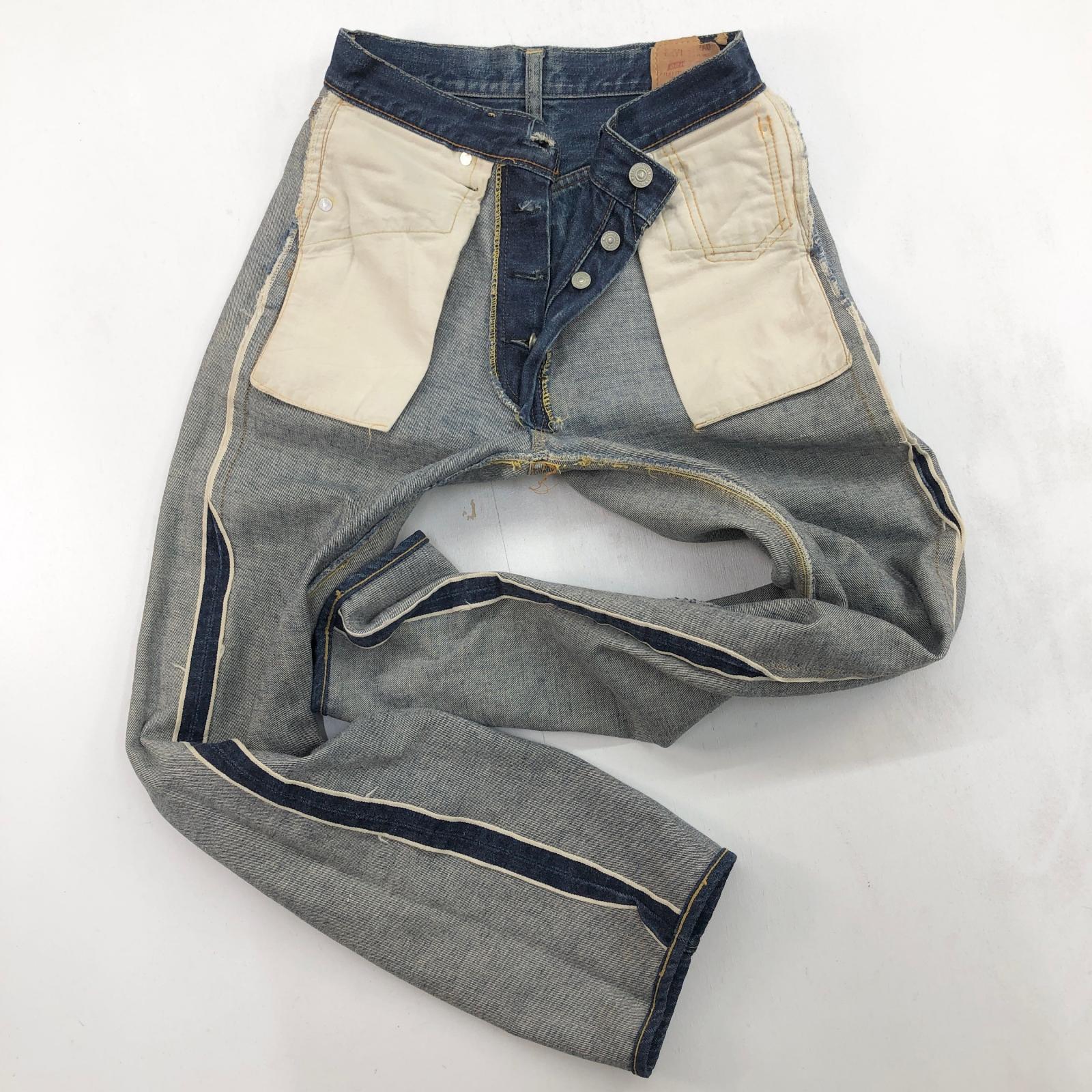 60s リーバイス ビッグE ビンテージリュックサック LEVI'S リーバイス 60- 70年代 USA製 501 BIG E 66前期 バックポケット