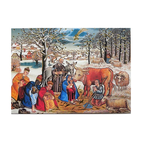 クリスマスポストカード　MILAN GENERALIC　LAG-1219