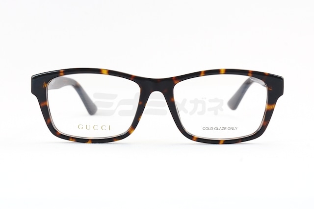 GUCCI メガネ GG0771OA 002 スクエア グッチ シェリーライン テキストロゴ ITALY イタリア製 正規品-2枚目