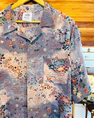 KISSHOU - ALOHA SHIRT / アロハシャツ キモノシャツ 吉祥文様