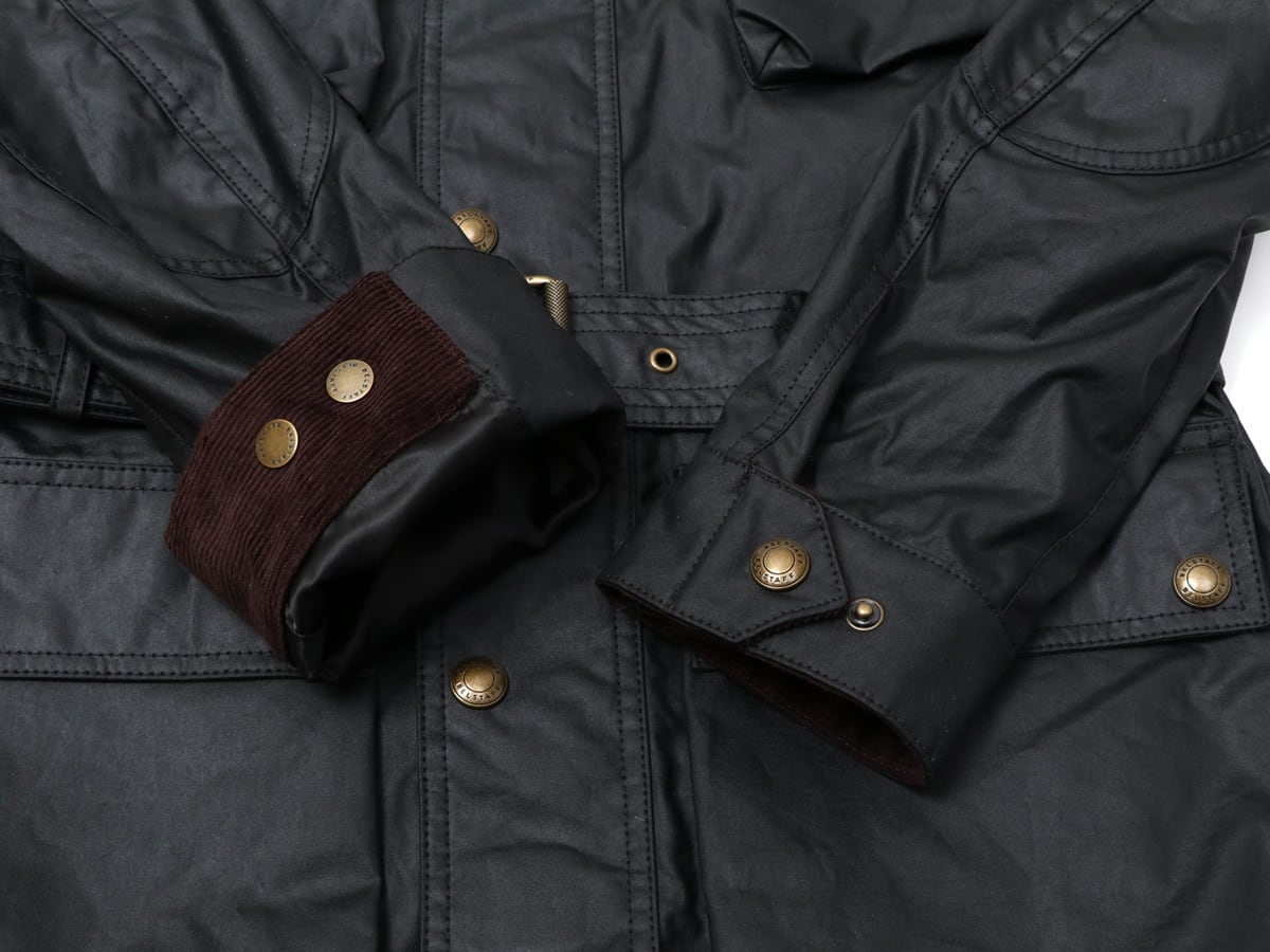 美品BELSTAFF Trialmaster トライアルマスター黒 ジレ付き-Assos